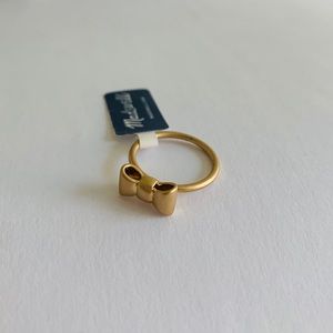 Madewell Bow Ring Size 6